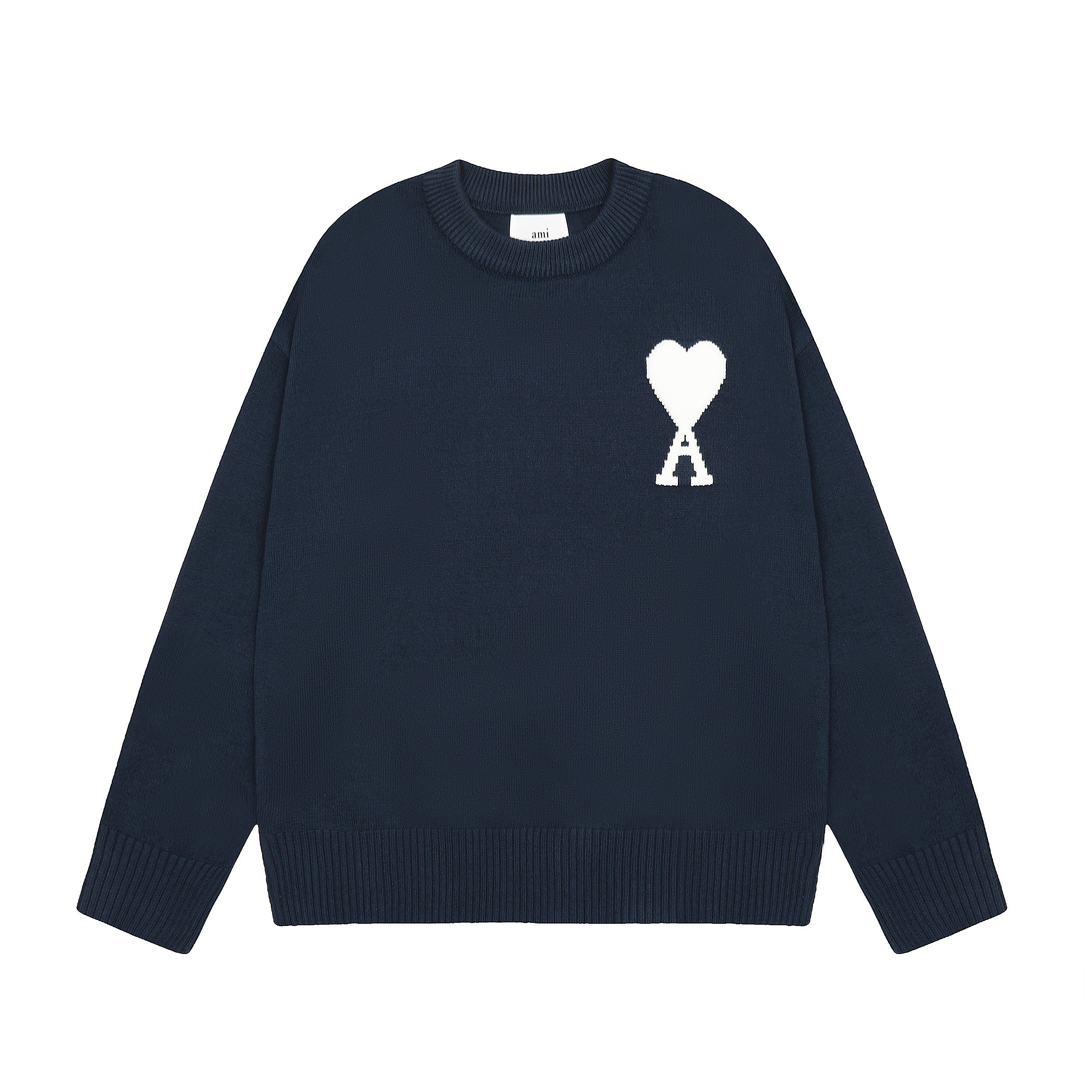 AMI* Crew Neck Pullover