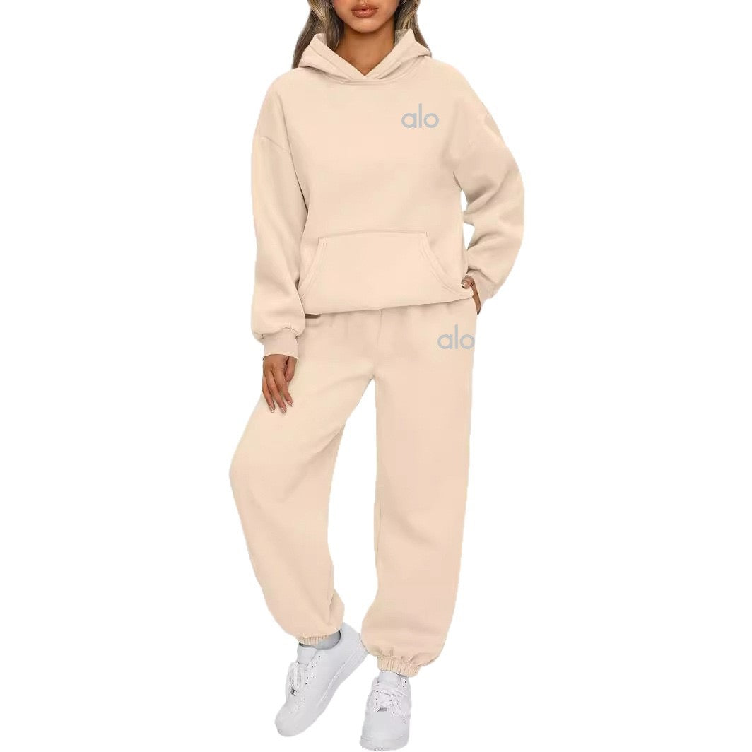 Women's Hooded Sweatshirt Set