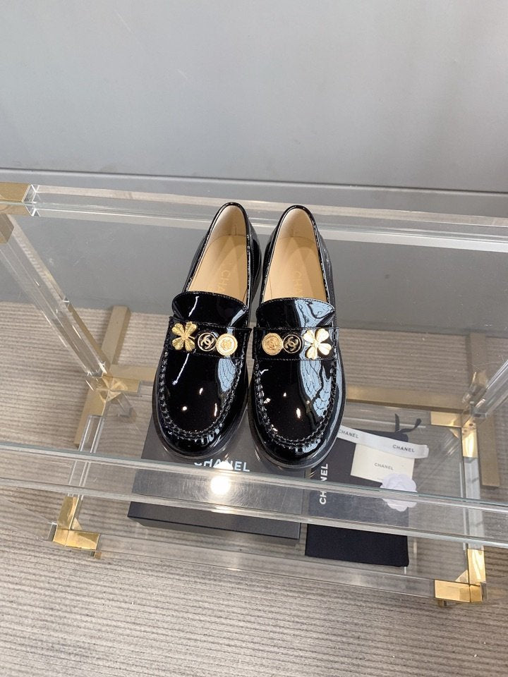 CHA**24 new badge loafersVIP1:1