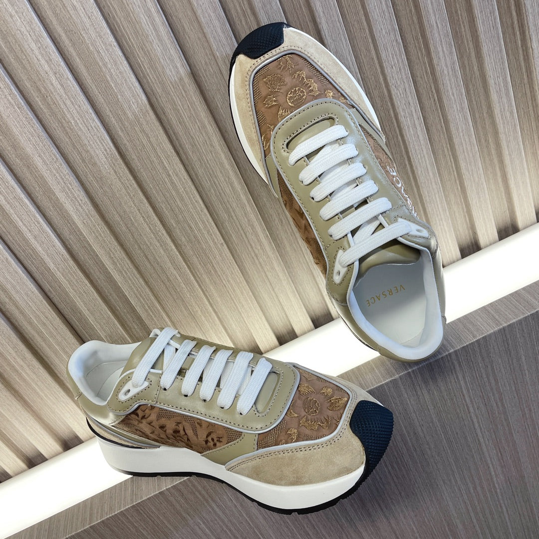 VIP1:1 Versace Milano series; couple's sports shoes; running shoes...