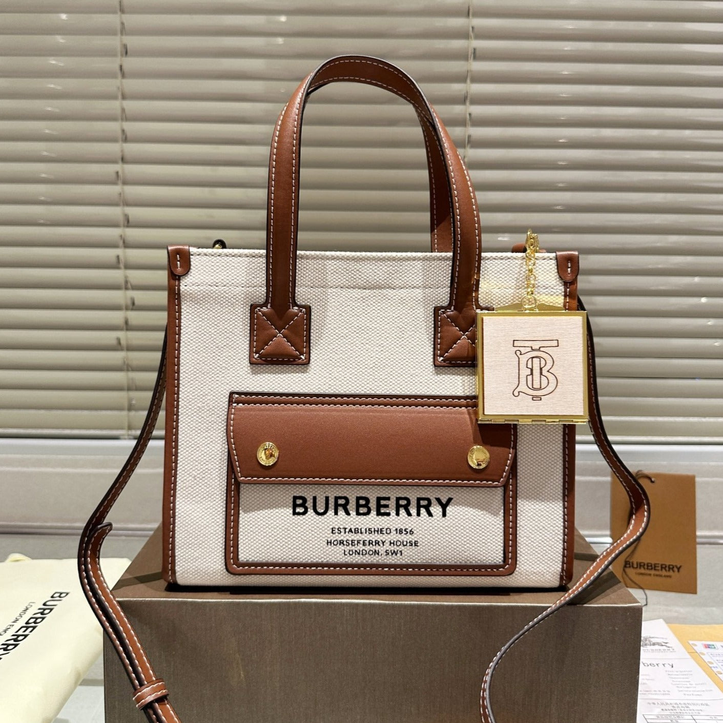 Burberry hand crossbody bag