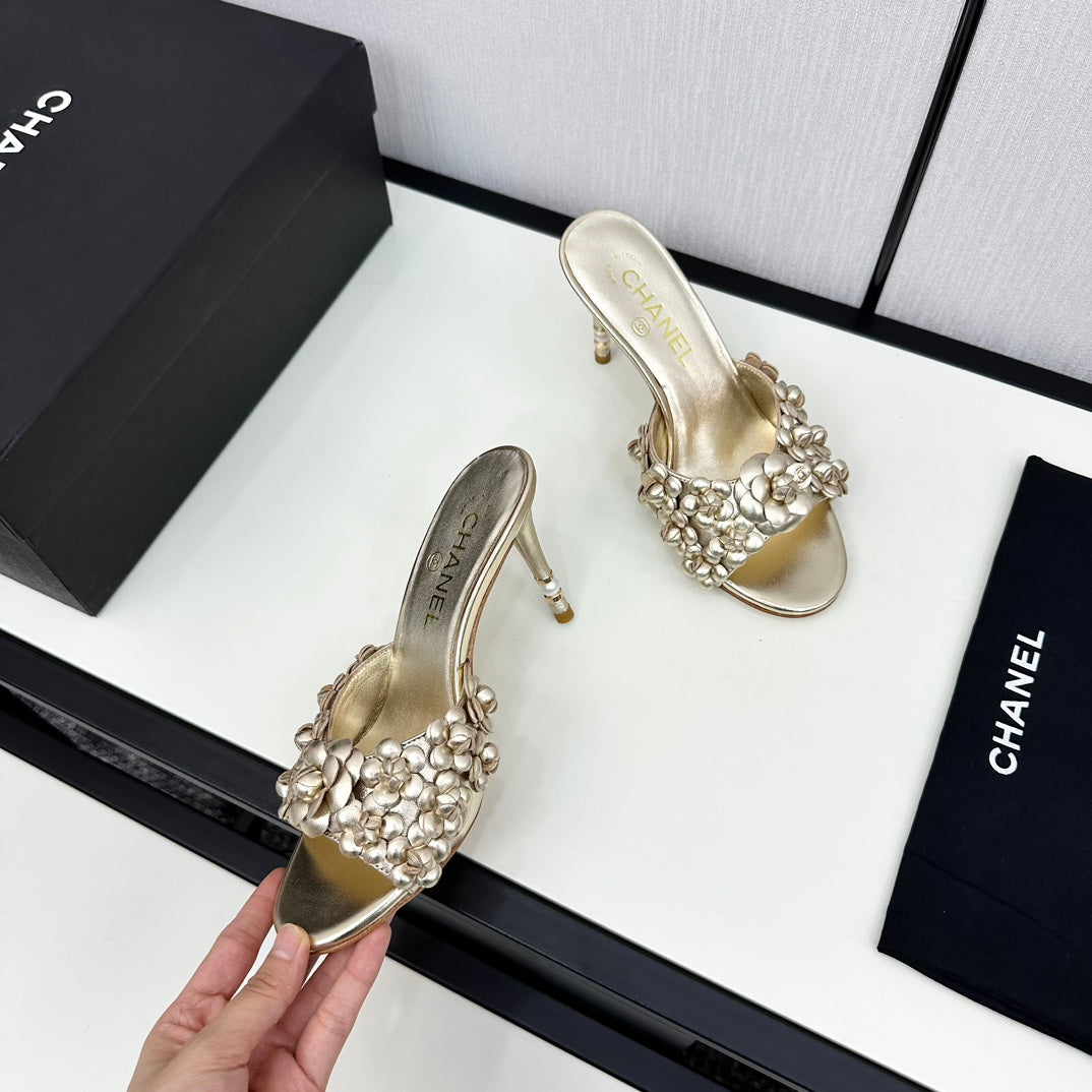 Early Autumn Flower Slippers Chanel VIP1:1