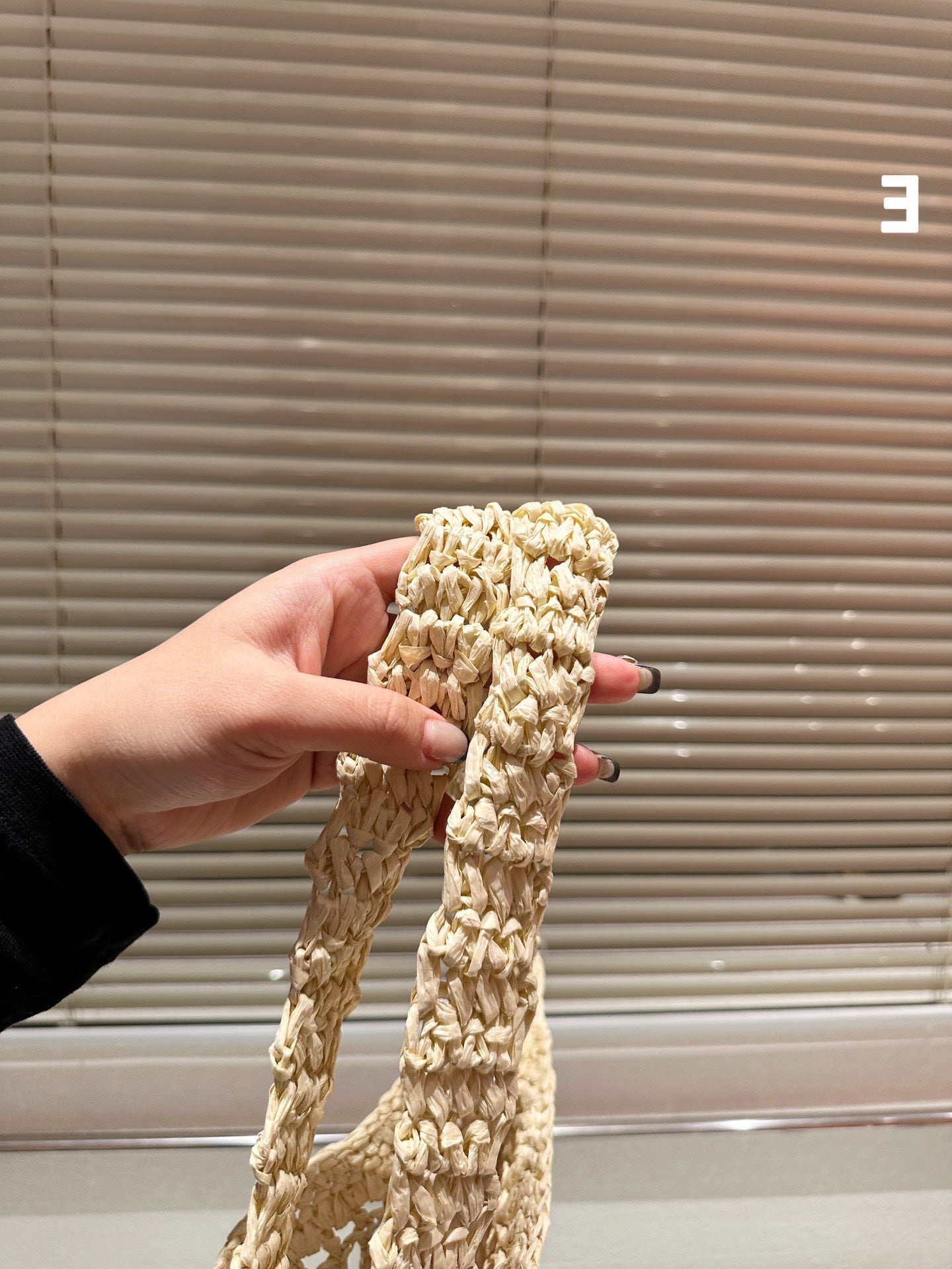 P new straw armpit bag