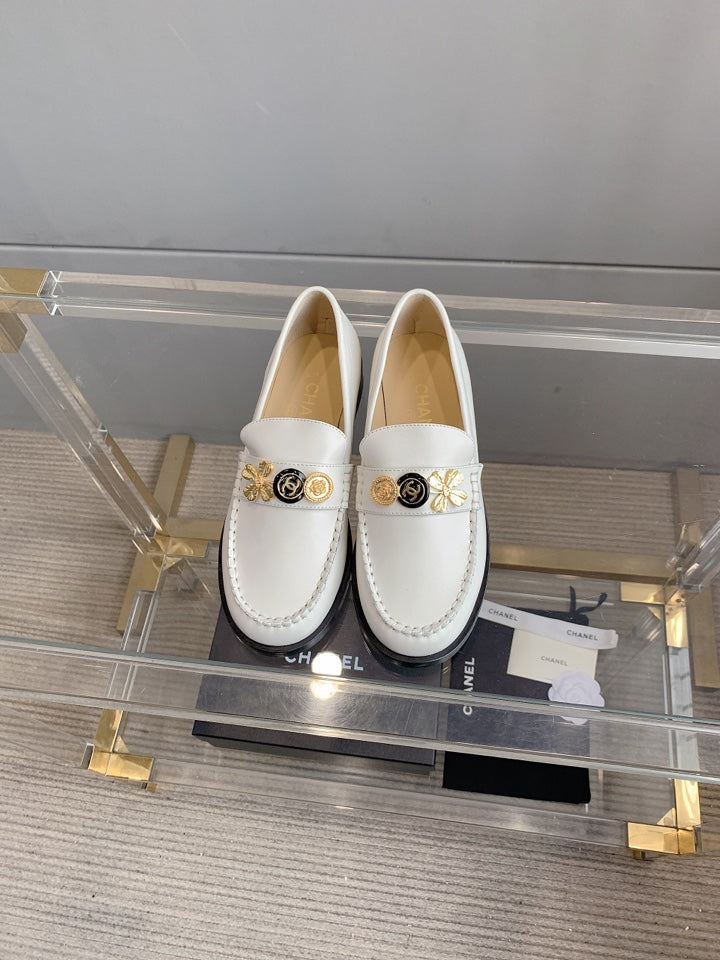 CHA**24 new badge loafersVIP1:1