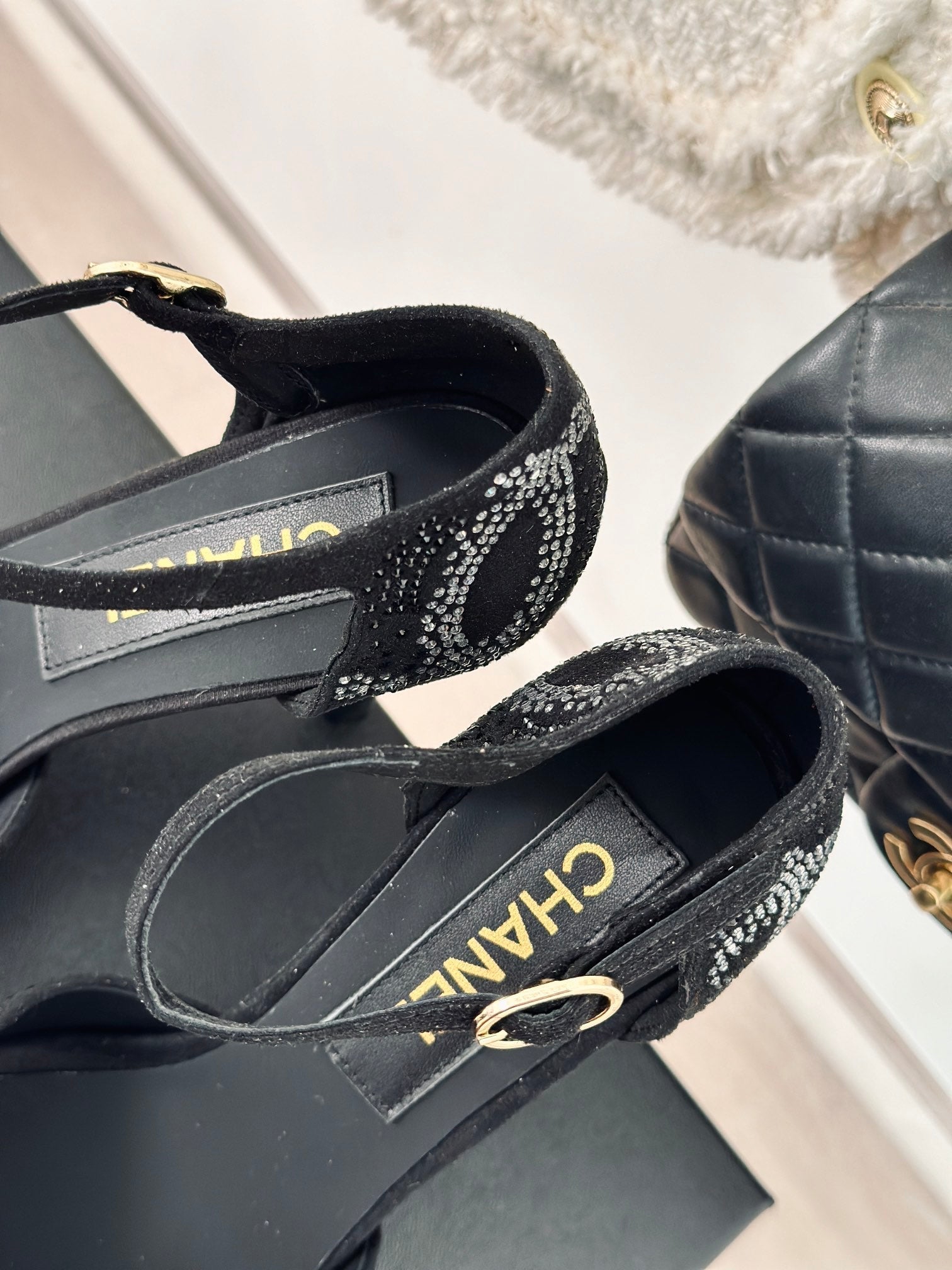 Xiaoxiang 24P new catwalk style waterproof platform high-heeled sandals VIP 1:1