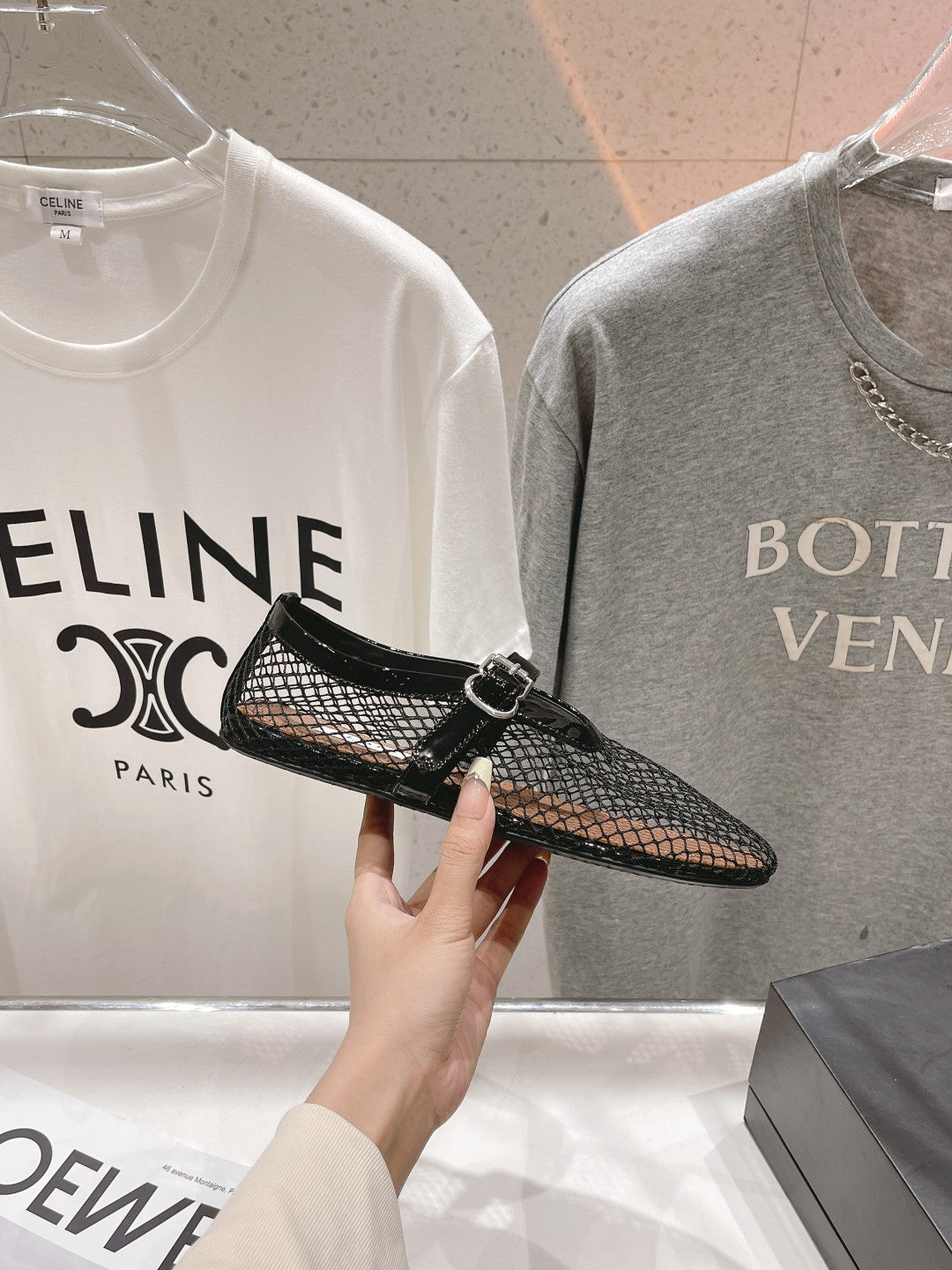 Alaia Alaia 24ss/ catwalk flat ballet shoes