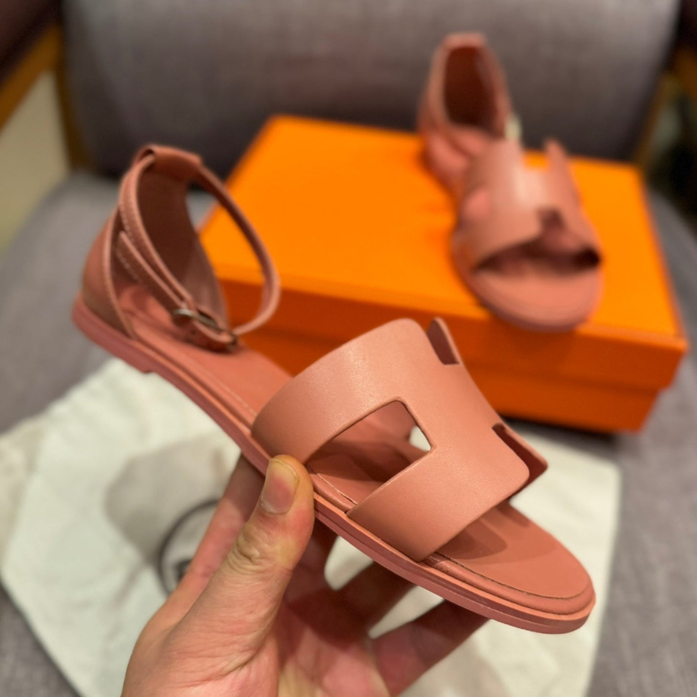 Paired with new 24H sandals