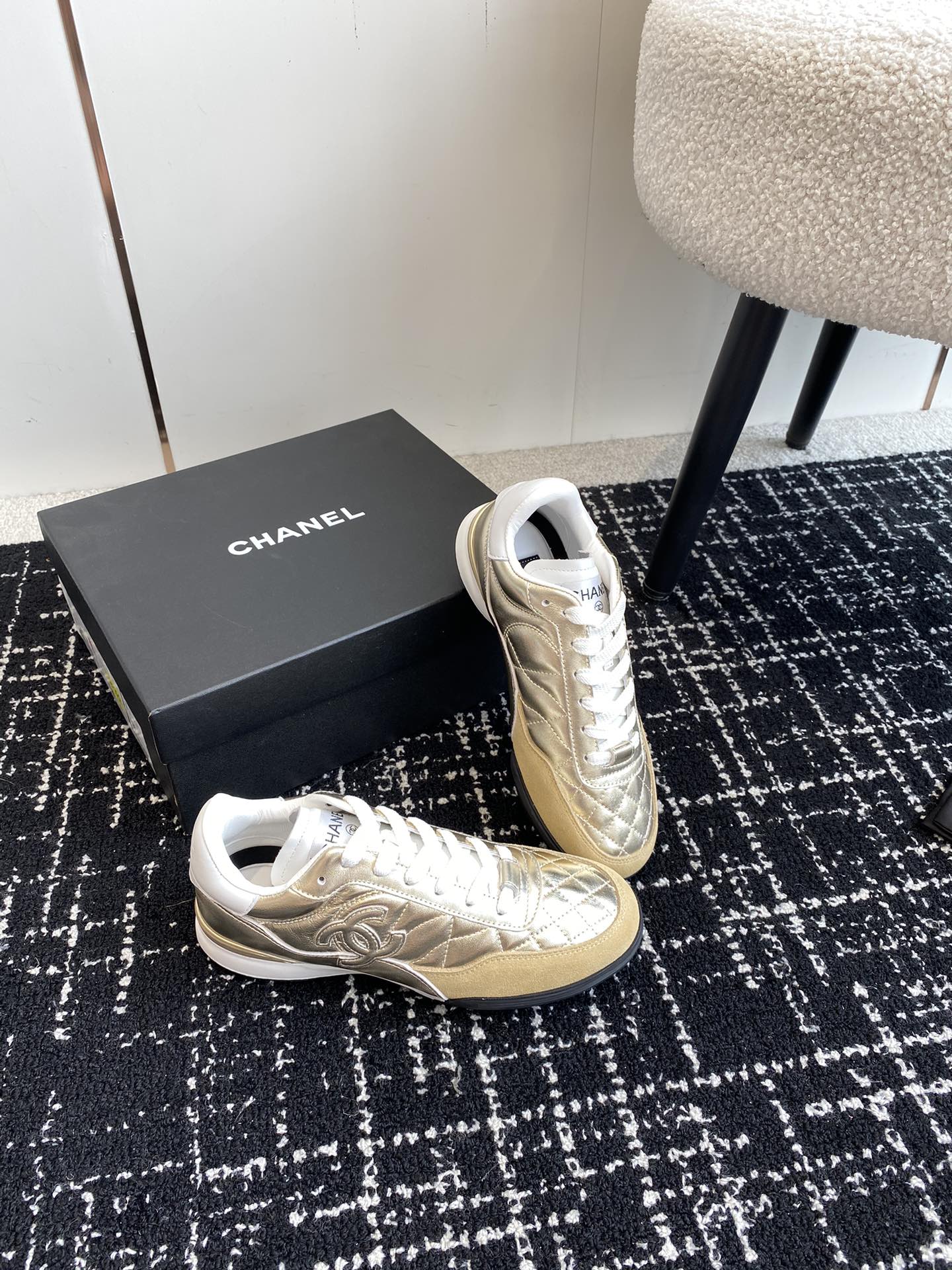 Baseball shoes, new Chanel 2024 VIP1:1