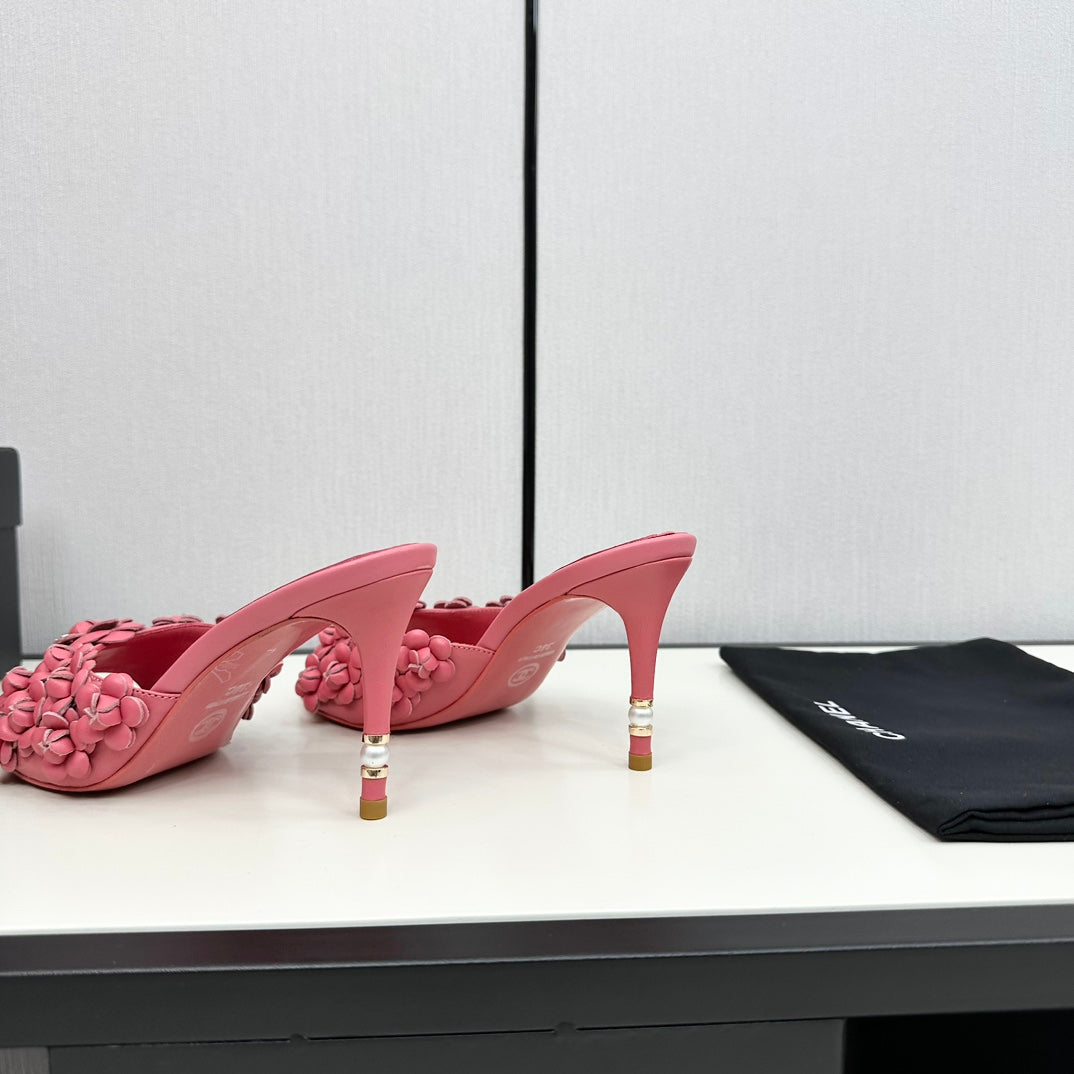 Early Autumn Flower Slippers Chanel VIP1:1