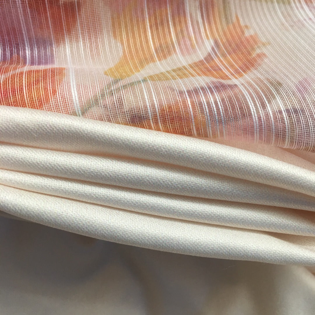 Zimmerma** new linen flower print waist short sleeve dress long skirt