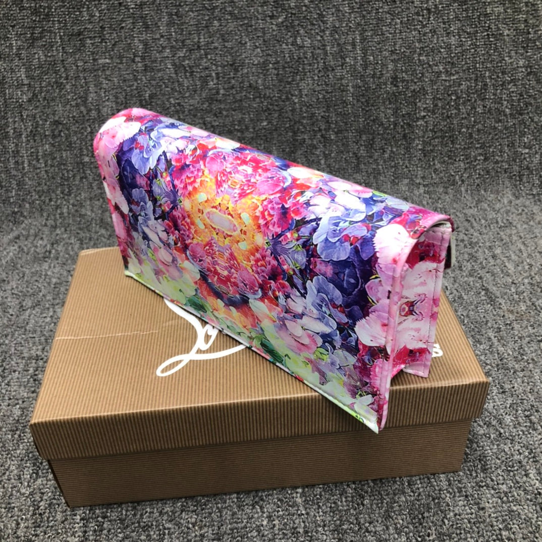 Christi** Loubout** New Flower Shoulder Bag