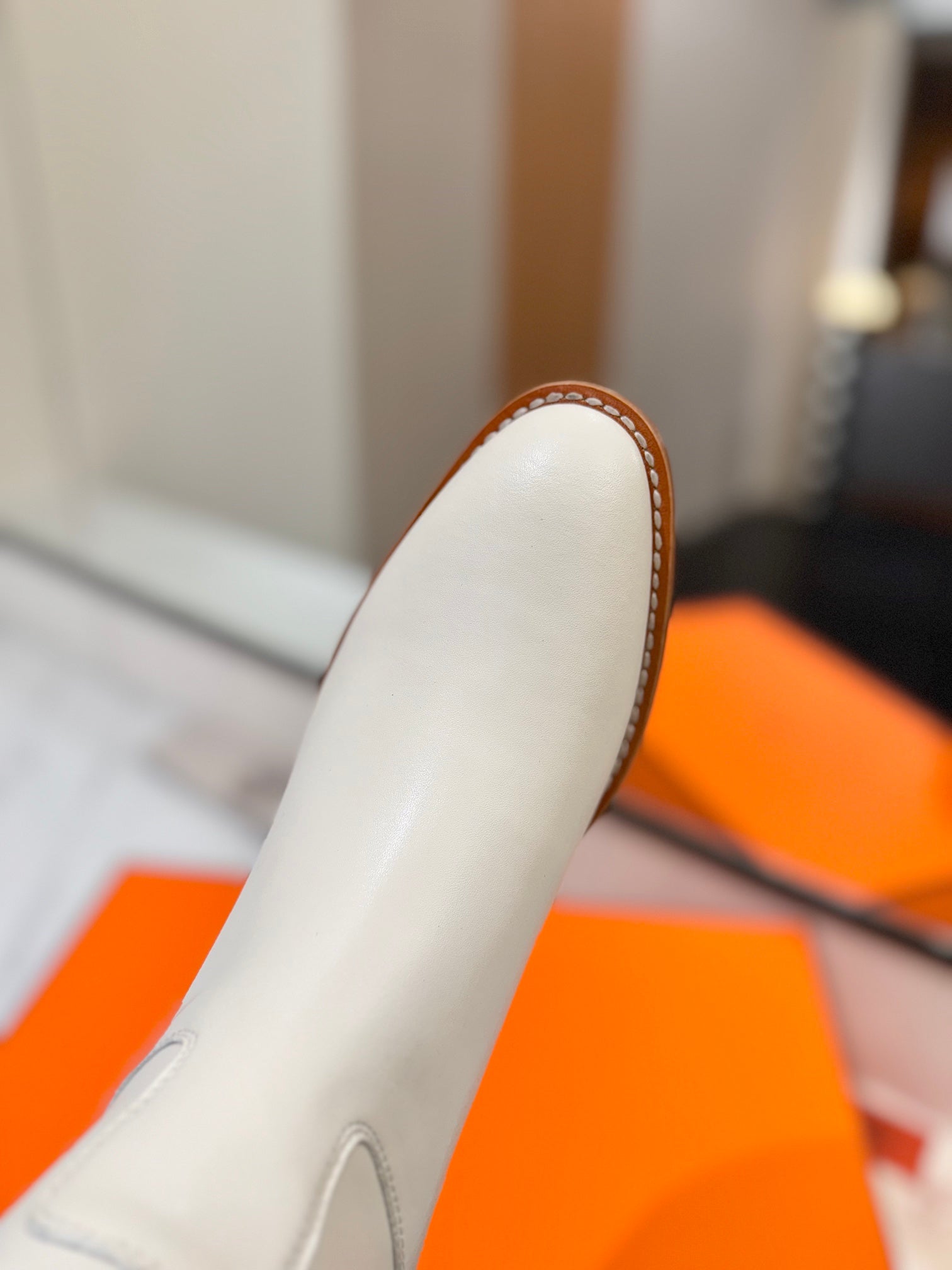 Herme* high-end hot girl kelly jumping knight boots top quality craftsmanship VIP 1:1