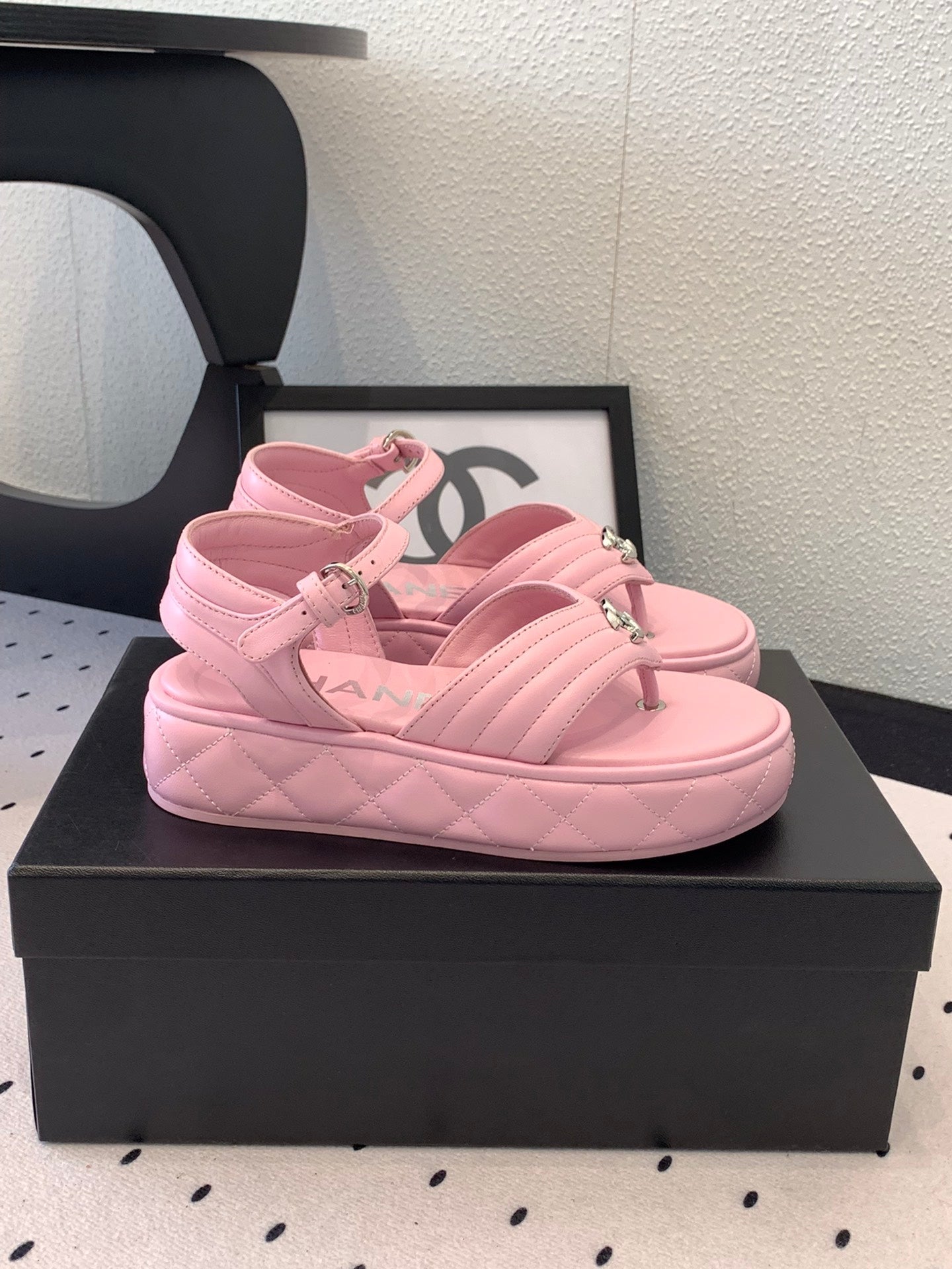 Early Spring Platform Sandals CHANE*｜VIP1:1